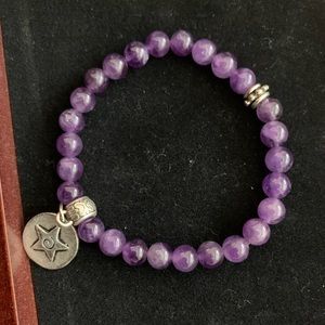 authentic amethyst bracelet